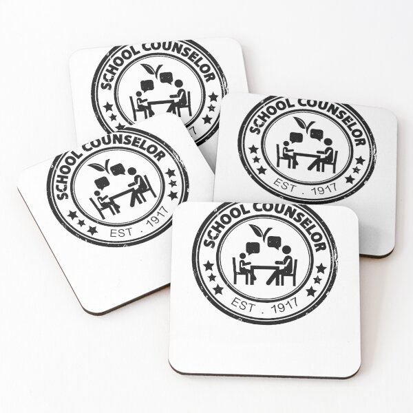 Item preview, School Counselor Vintage Stamp designed and sold by majidkacm.