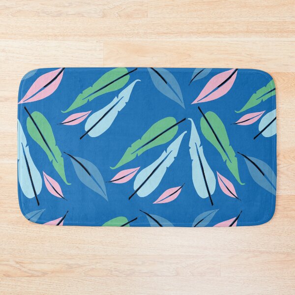 Item preview, feather blue background designed and sold by susycosta.