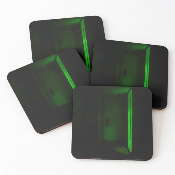 Item preview, Alien Green Glowing Door Digital Oil Painting designed and sold by Dator.