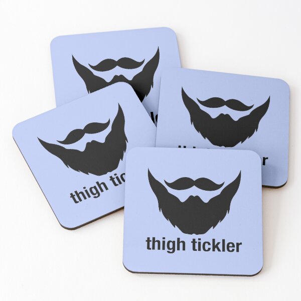 Item preview, Thigh Tickler Facial Hair - Funny Ideal Gift For Bearded Guys designed and sold by Sugar-Magnolia.