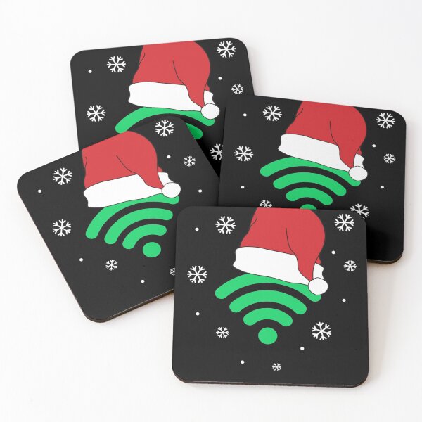 Item preview, Funny Teacher Student Virtual Christmas Party WiFi Santa designed and sold by Jacinto-Duke-32.