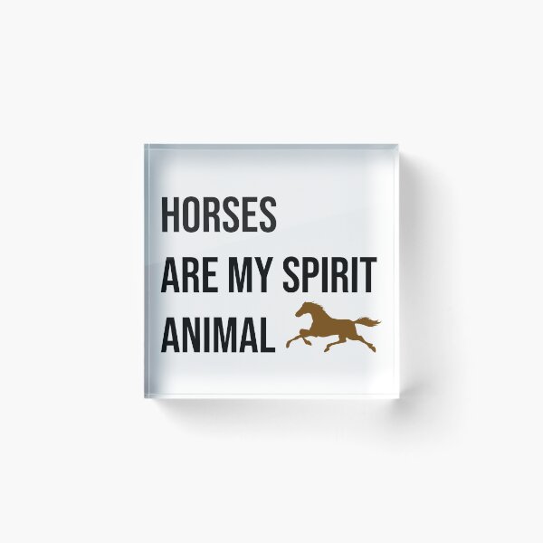 Item preview, horses are my spirit animal t-shirt designed and sold by bilal233.
