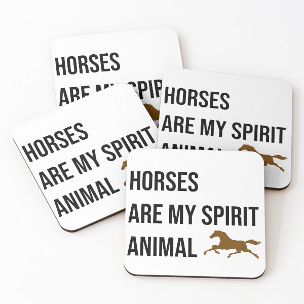 Item preview, horses are my spirit animal t-shirt designed and sold by bilal233.