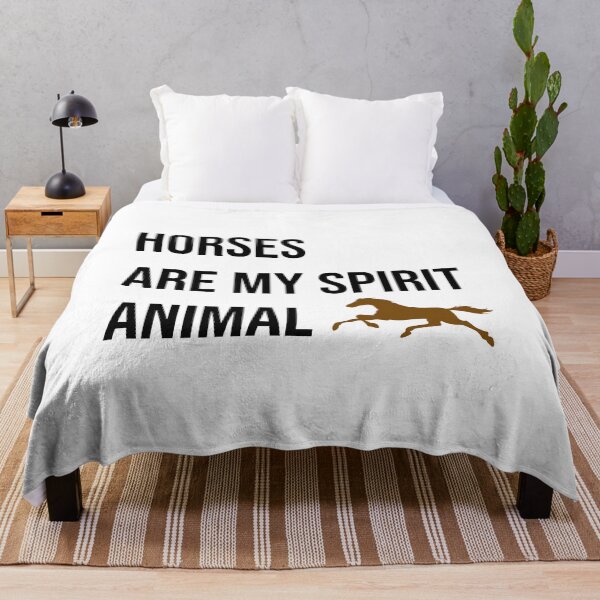 Item preview, horses are my spirit animal t-shirt designed and sold by bilal233.