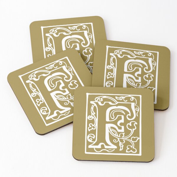 Item preview, Vintage Letter F - GOLD designed and sold by yourscotborders.
