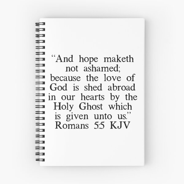 Item preview, Romans 5:5 KJV designed and sold by IBMClothing.