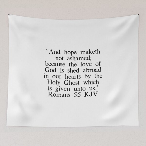 Item preview, Romans 5:5 KJV designed and sold by IBMClothing.