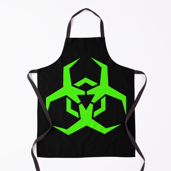 Item preview, Vivid Neon Green Futuristic Biohazard Symbol designed and sold by Dator.