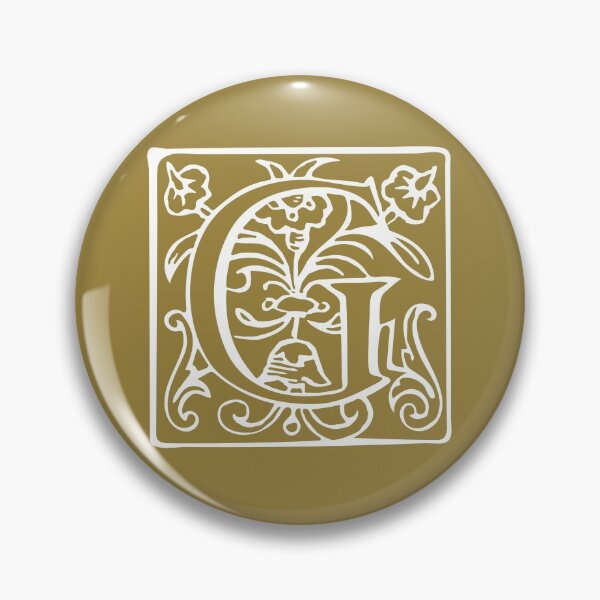 Item preview, Vintage Letter G - GOLD designed and sold by yourscotborders.