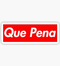 Supreme Pena Sticker