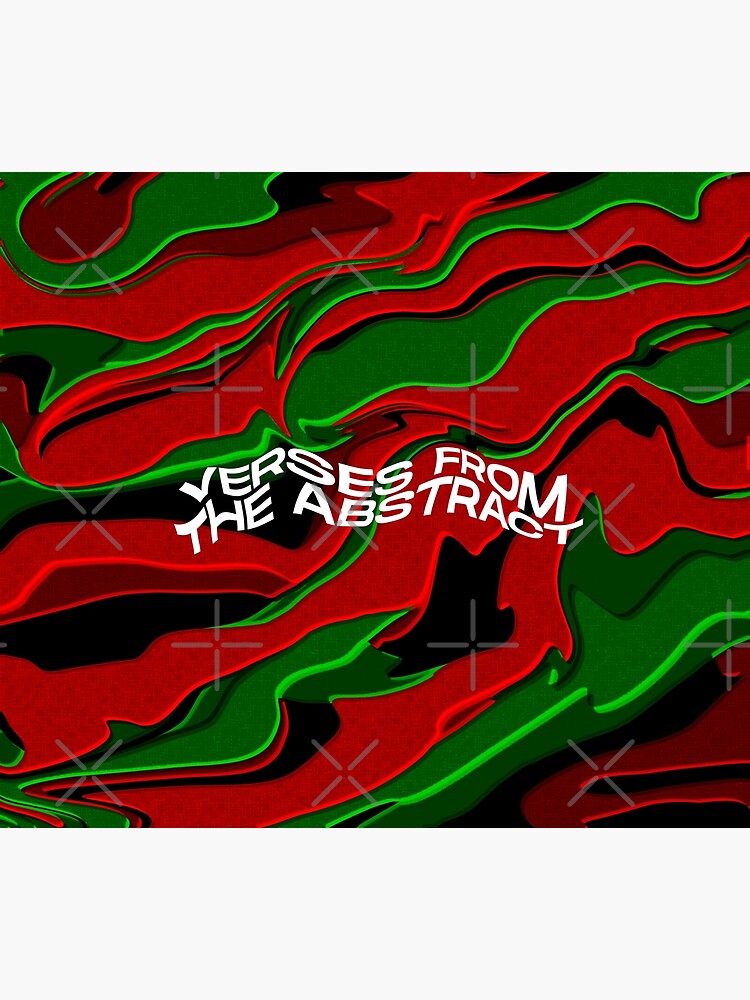 "Verses From The Abstract A tribe Called Quest Art" Poster by