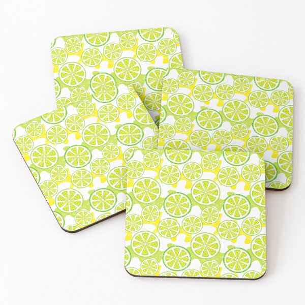 Item preview, Adorable Yellow Lemon Pattern - orange background designed and sold by siddeshpansare.