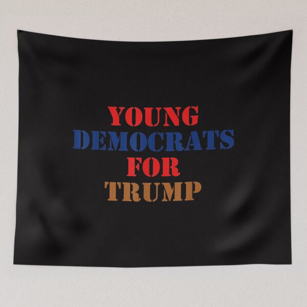 Item preview, Young Democrats For Trump Support Patriotic Election 2020  designed and sold by DavidPascall.