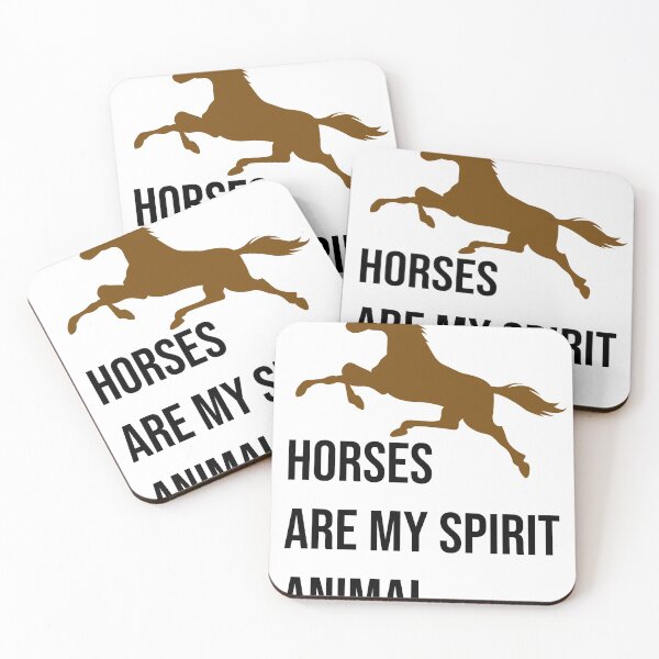 Item preview, horses are my spirit animal t-shirt designed and sold by bilal233.