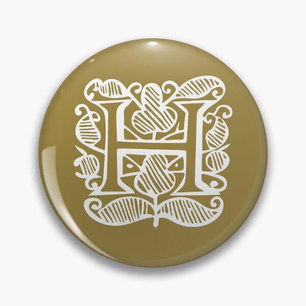 Item preview, Vintage Letter H - GOLD designed and sold by yourscotborders.