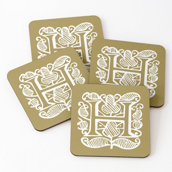 Item preview, Vintage Letter H - GOLD designed and sold by yourscotborders.