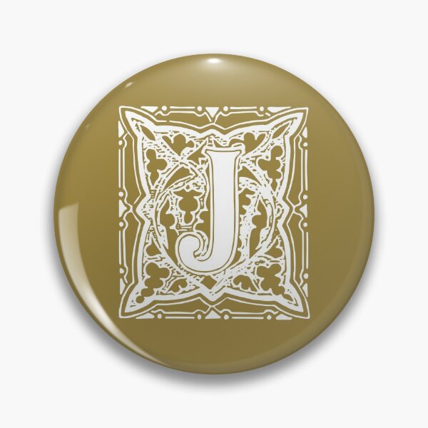 Item preview, Vintage Letter J - GOLD designed and sold by yourscotborders.