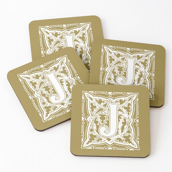 Item preview, Vintage Letter J - GOLD designed and sold by yourscotborders.