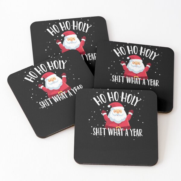Item preview, Ho Ho Holy Shit What A Year - Funny Christmas Gift 2020 designed and sold by Run to Creations.