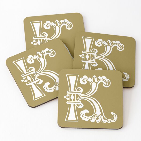 Item preview, Vintage Letter K - GOLD designed and sold by yourscotborders.