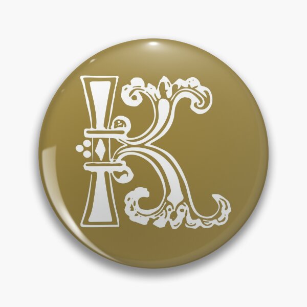 Item preview, Vintage Letter K - GOLD designed and sold by yourscotborders.