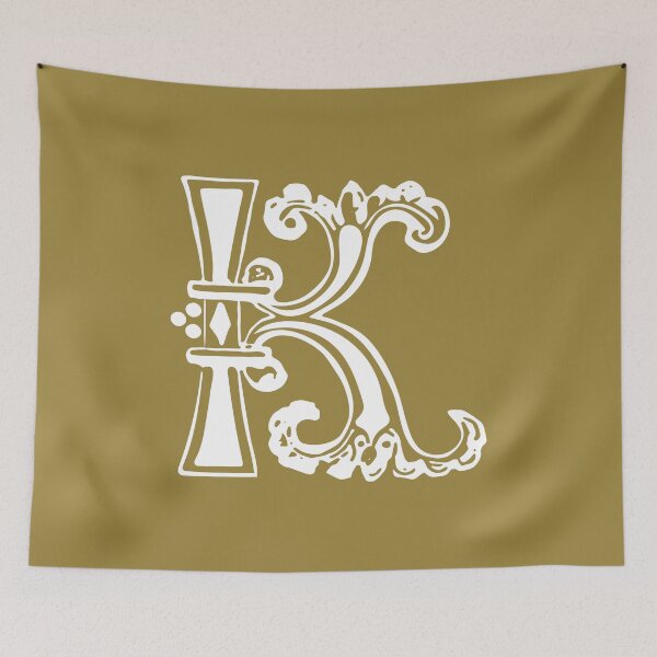 Item preview, Vintage Letter K - GOLD designed and sold by yourscotborders.
