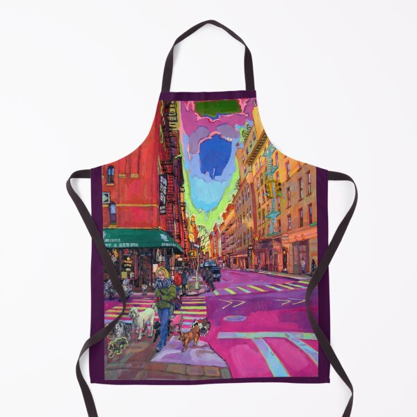Item preview, Dog Walker Out for a Stroll designed and sold by ChandlerArt.