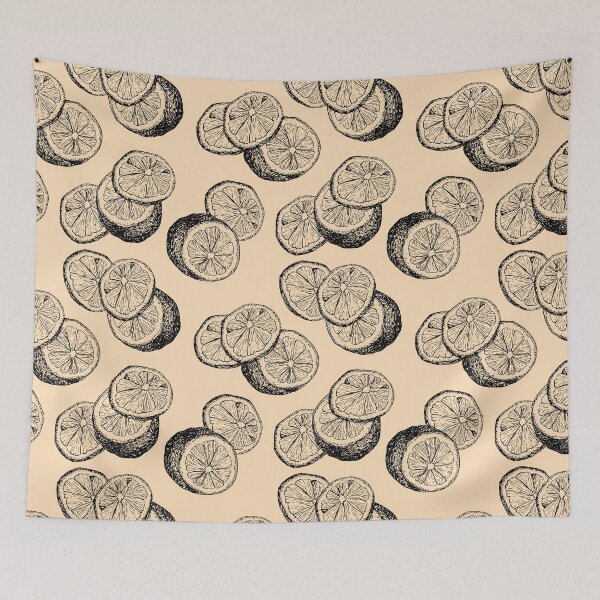 Item preview, Adorable Yellow Lemon Pattern - slices designed and sold by siddeshpansare.