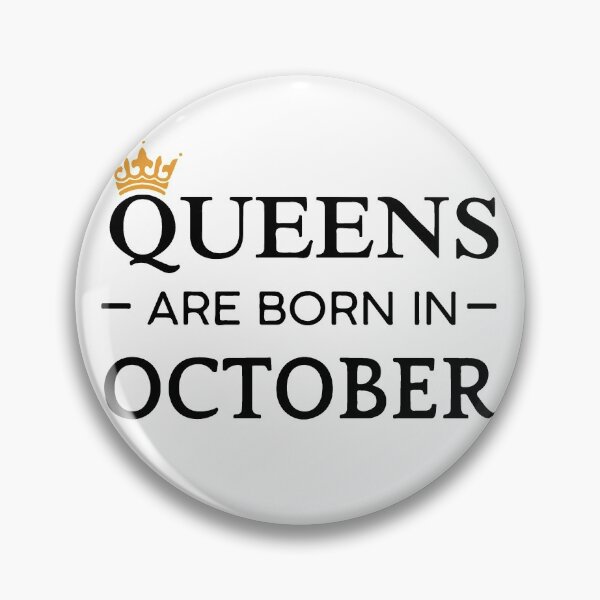 Item preview, Queens Are Born In October designed and sold by autlu.