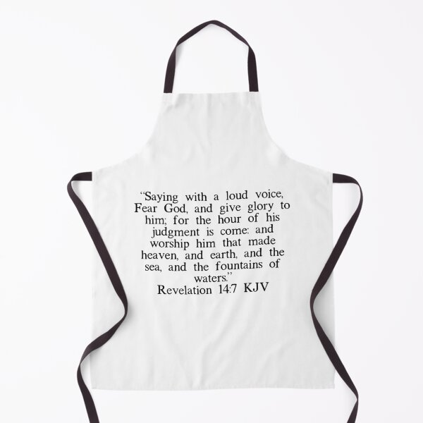 Item preview, Revelation 14:7 KJV designed and sold by IBMClothing.