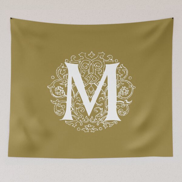Item preview, Vintage Letter M - GOLD designed and sold by yourscotborders.