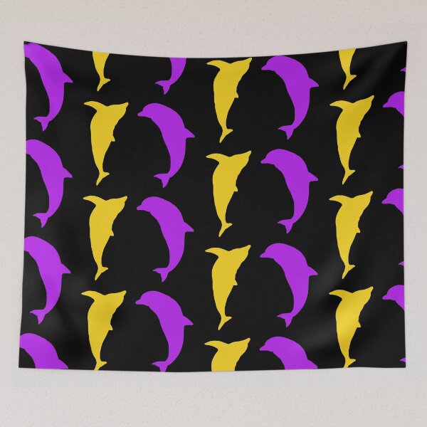 Item preview, Two jumping dolphins silhouette designed and sold by MIRO3D.