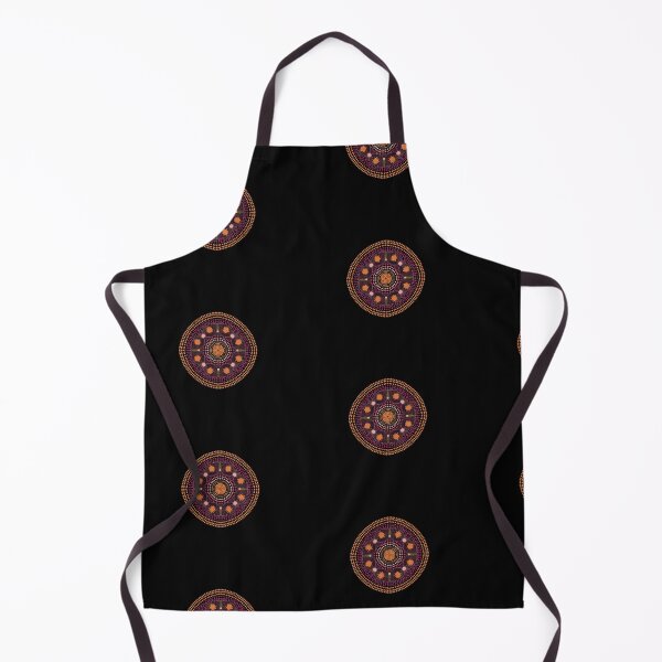 Item preview, Orange dot mandala designed and sold by mavagraphics.