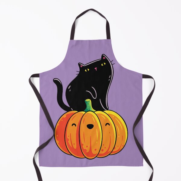 Item preview, Black Kitten on a Pumpkin designed and sold by LydiaLyd.