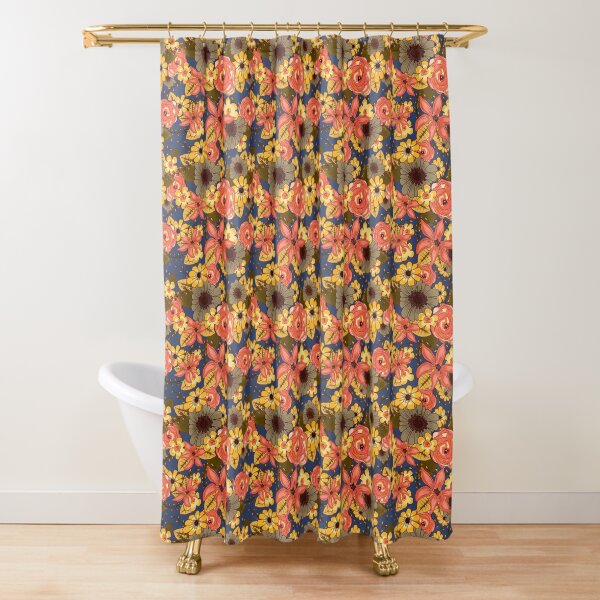 Floral Bouquet Shower Curtain