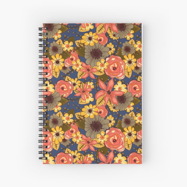 Floral Bouquet Spiral Notebook