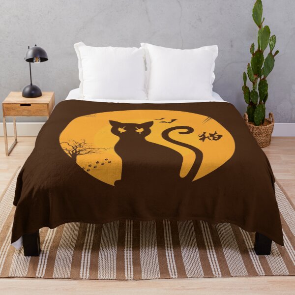 Item preview, Retro Sun Chinese Cat designed and sold by QueensApparel.