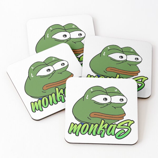 Item preview, MonkaS twitch pepe frog emoticon designed and sold by therustyart.