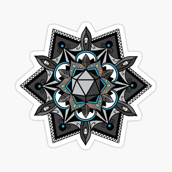 Vaxildan mandala Sticker