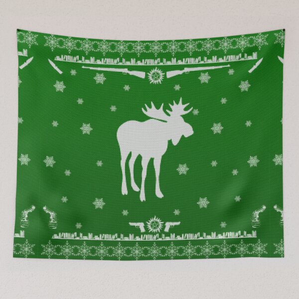 Item preview, Supernatural Sam Holiday Sweater designed and sold by Falln.
