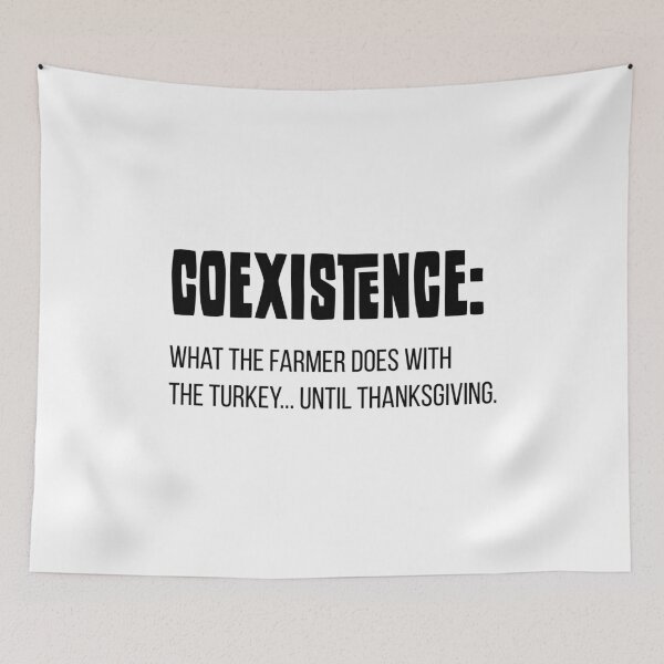 Item preview, Funny Thanksgiving Quote family Dinner farmer and turkey designed and sold by FrenchsTuck.