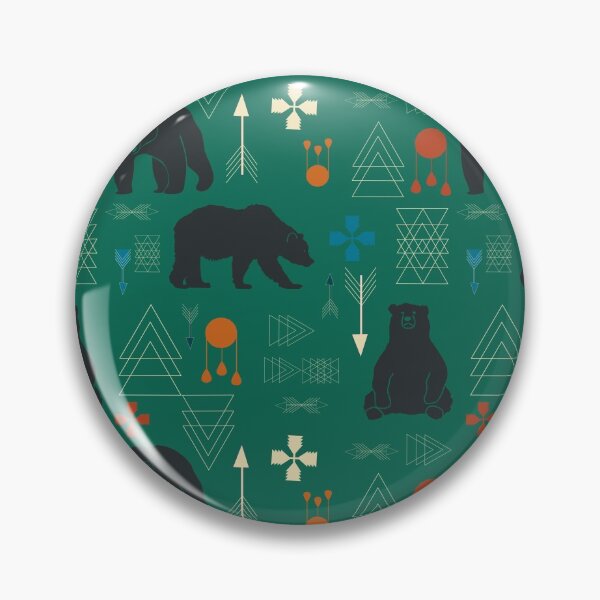 Item preview, Tribal Bear green designed and sold by susycosta.