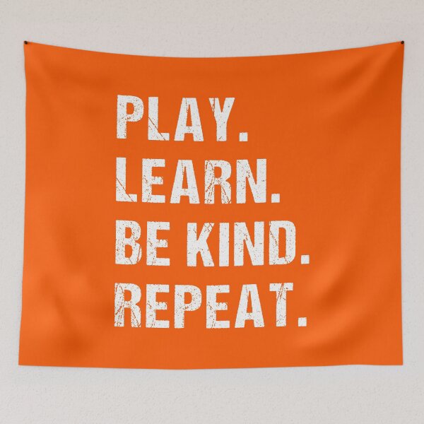 Item preview, Unity Day 2020 Vintage Design Great Anti Bullying Gift Play Learn Be Kind Repeat designed and sold by naworas.