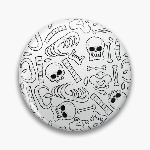 Item preview, Sparse skulls bones and skeleton pattern ,  designed and sold by kamila11.