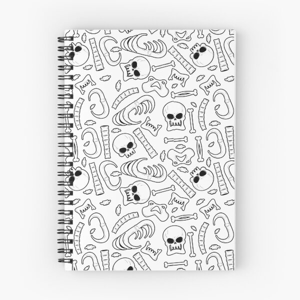 Item preview, Sparse skulls bones and skeleton pattern ,  designed and sold by kamila11.