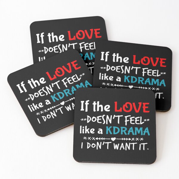 Item preview, Love Should Be Like A Kdrama designed and sold by dorkysince1994.