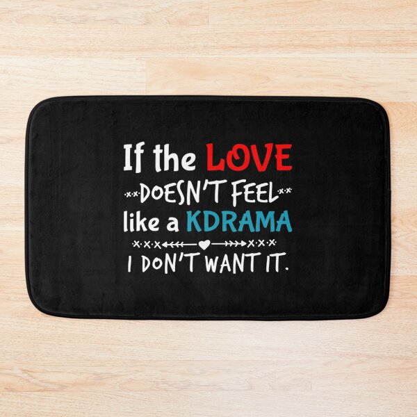 Item preview, Love Should Be Like A Kdrama designed and sold by dorkysince1994.