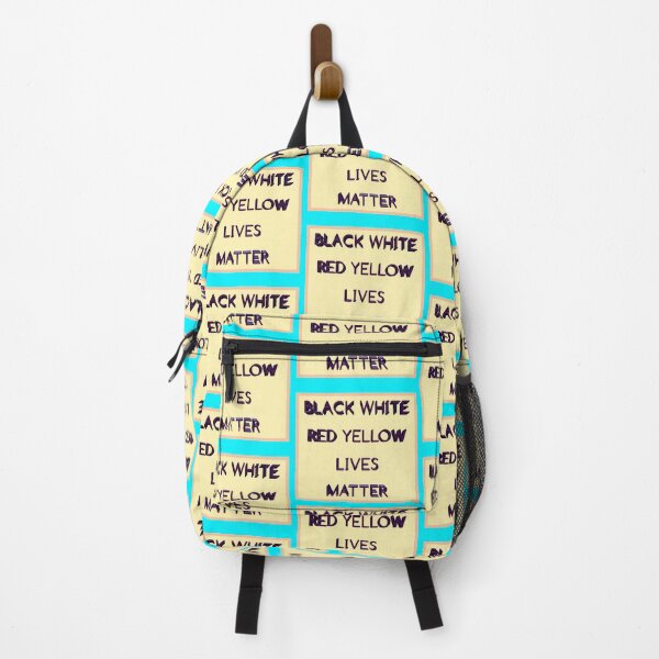 Item preview, Black White Red Yellow lives matter 002 designed and sold by ITALY-Roselli-.