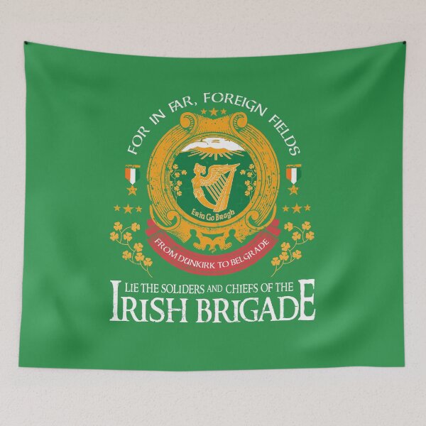 Item preview, Vintage Gettysburg Pennsylvania Irish Brigade Flag designed and sold by Mile Marker Brands.