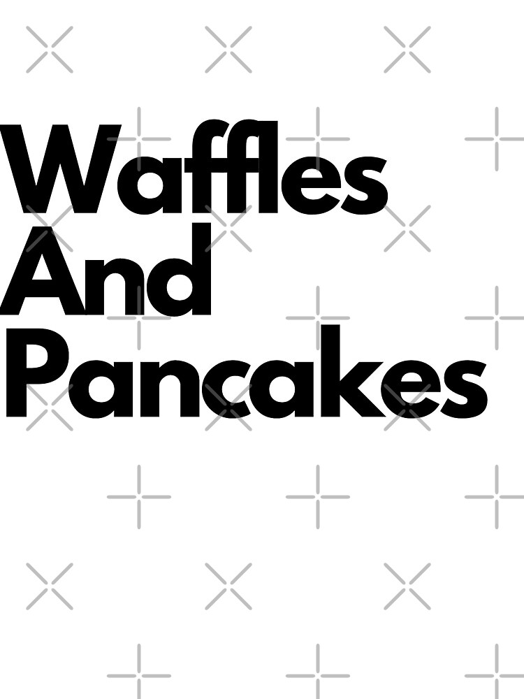 Wap Waffles And Pancakes Greeting Card By Chloex Redbubble